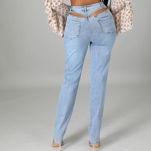 ASSTSERIES MILITARE Women's Straight Jeans