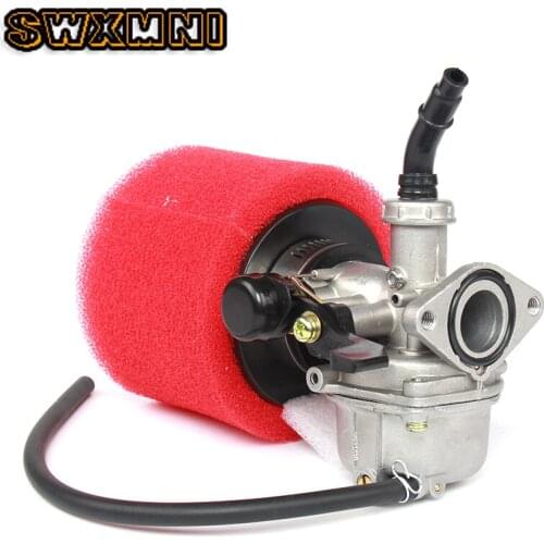 PZ19 19mm Carb Carburetor + 35mm Air Filter For ATV Quad Dirt Pit Trail Motor Bike Go Kart 50cc 70cc 90cc 110cc 125cc