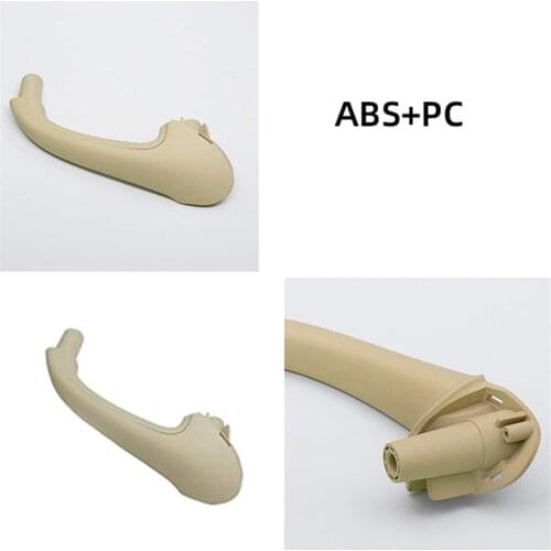 Car Inner Door Pull Handle Cover Trim Auto Interior Accessories for Mercedes Benz C Class W203 2000-2007