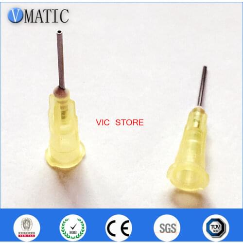 Free Shipping 20G High quality Pinhead Syringe needle Metal Glue Dispensing Needle Tip 0.5'' 1/2 Inch Length