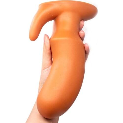 Huge Anal Dildo Adult Sex Toys Women Men Masturbators Stimulate Anal Vaginal Big Butt Plug Soft Thrust Dilator Female Anal Toys