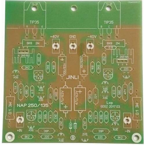 One Pair NAP135 NAP180 NAP250 Power Amplifier Power Supply Board PCB