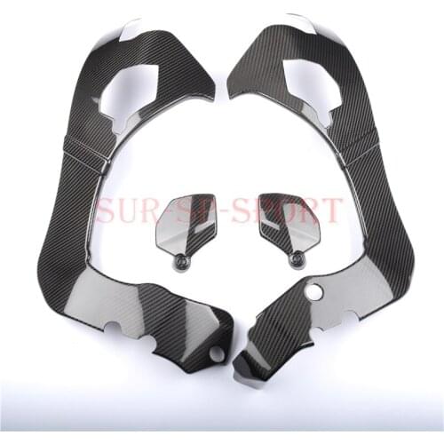 Frame Heat Protector Cover + Hole Cover Carbon Fiber For Honda CBR1000RR 2017-2020