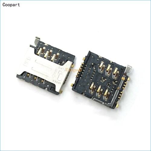 Coopart New SIM card Socket Reader Holder Slot for Doogee T5 T5S Blackview BW5000 BV5000 MTK6735 top quality