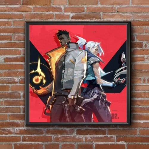 Valorant Video Game Poster Wall Painting Home Decoration ( No Frame )