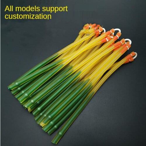 3pcs 2055 3060 Outdoor Elastic Bungee Rubber Band for Fishing Shooting Slingshot Catapult Replacement Outdoor Sports