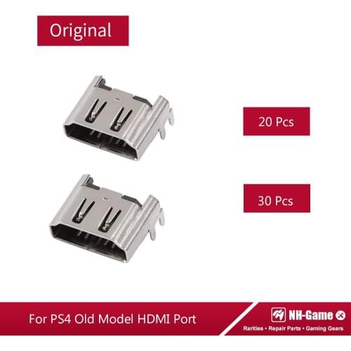 30pcs/lots Free Shipping HD Interface For PS4 Console HDMI-compatible Port For PS4 CUH-1000/1100 Connector Socket Jack