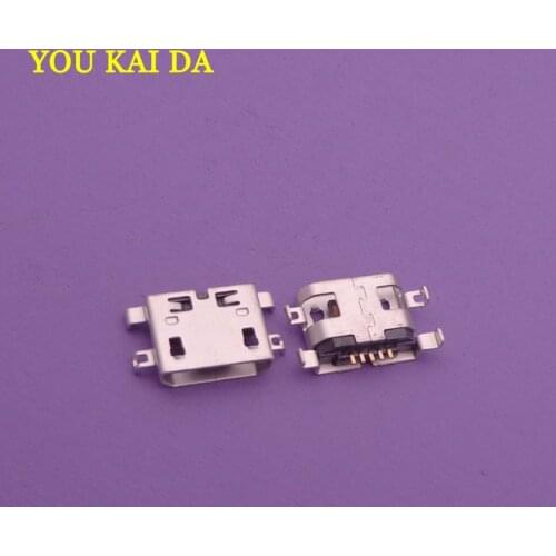 50pcs/Lot Micro USB Connector Charging Port Data Sync DC Power Jack Socket For Alcatel REVVL 5049W T-Mobile
