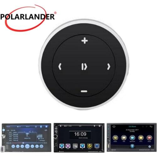 Wireless Bluetooth 3.0 Car Styling Car Motorcycle Steering Wheel Music Player Remote Control Start Media Button For iOS/Android