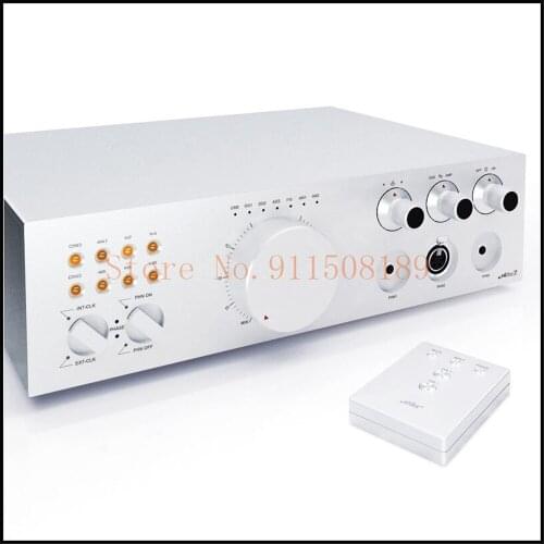 Mdac Arce MDAC6 AK4497 DAC Decoder Pre Amplifier Headphone Earphone Amplifier Xmos USB Native DSD512 PCM768 External Clock Input