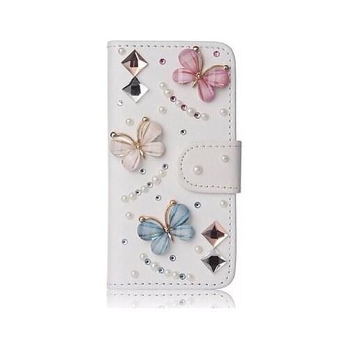 Honor 8S 8C 8X 8A 7C 7A 7X 3D DIY Diamond PU Leather Case for Huawei Mate 20 Lite 30 Pro P20 P30 P40 Flip Wallet Protected Bag