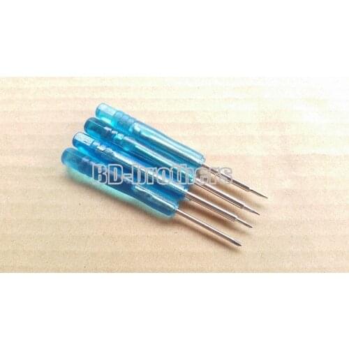 Good Qulity 0.8 Pentalobe /1.5,2.0 Phillips / 1.5 Straight Blue Screwdrivers Tools for i Phone Phone Repair 1000pcs/lot
