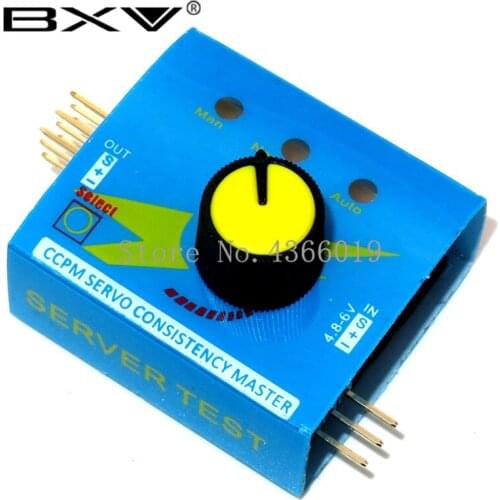 Multi Servo Tester 3CH ECS Consistency Speed Controler Power Channel CCPM Meter Master Checker RC Dron Helicopter Parts RC Hobby