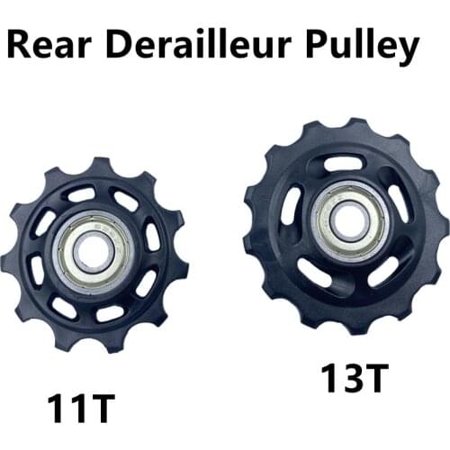 MTB Bicycle Pulley Wheel POM 11T/13T Road Bike Rear Derailleur Pulley Roller Bicycle Rear Guide Wheel