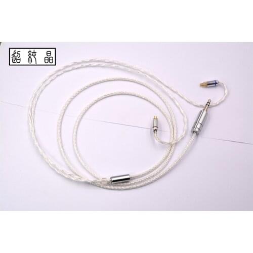 PE soft silver plated 7nocc 8share 0.78mm pin ue18 w4r