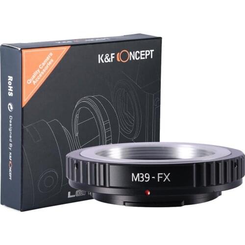 Lens Mount Adapter Ring For M39 Leica Screw(39mm x1 Leica thread mount)Lens to Fujifilm X X-E1 X-Pro1 Screw mount Camera Adapter