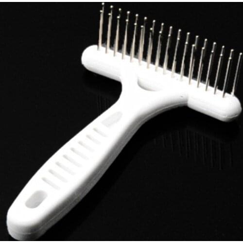 Pet Dog Short Long Thick Hair Fur Shedding Remove Cat Groom Rake Brush Comb