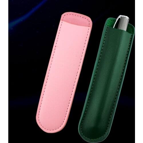 Luxury Pu Leather Pen Bag Case for Fashion Pen Bag School Pen Case for Office Meeting Easy Carry
