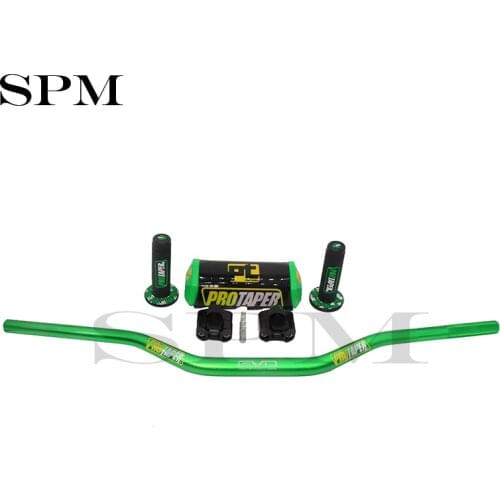 Handlebar For PRO Taper Pack Bar 1-1/8" Handle bar Pads Grips Pit Pro Racing Dirt Bike Motorcycle CNC 28.5mm Adapter