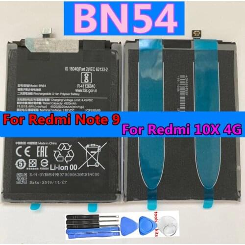 Runboss Xiaomi Redmi Note 9 5G Phone Batteries