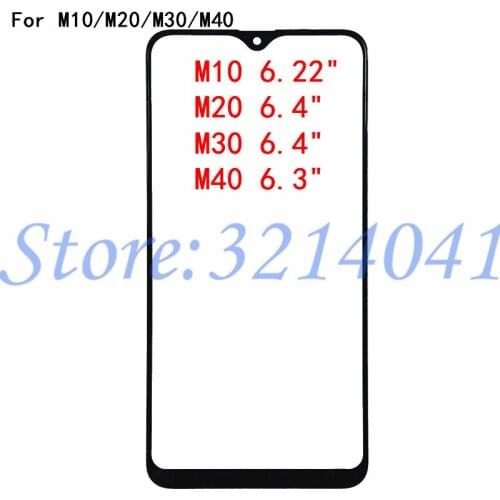 Top Quality Touchscreen For Samsung Galaxy M10 M20 M30 M40 Touch Screen Front Panel Glass (No LCD) Display Sensor