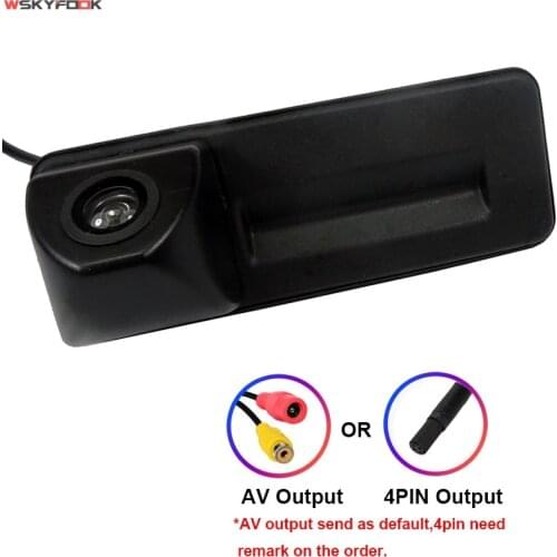 Special Car Trunk Handle Rear View Reverse Camera For Skoda Octavia A5 A7 2010 2011 2012 2013 Waterproof Camera