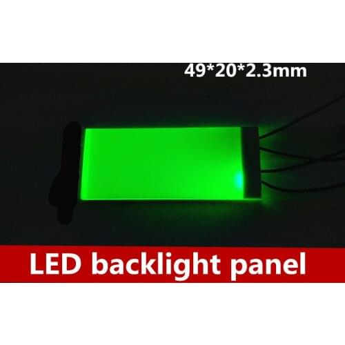 10PCS LED backlight panel 49*20*2.3mm Manufacturers specialize in customizing high-quality light guide panel display devices