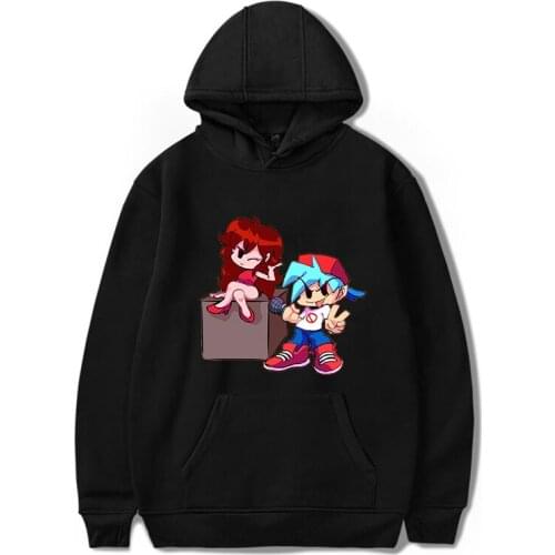 Funny Friday night funkin Hoodie Printing Unisex girls Hoodies Graphics Hooded Sweatshirt Fashion Tops Clothing Cartoon leisure