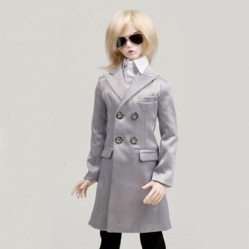 [wamami] 500# Silver Coat/Dust 1/4 MSD DZ BJD Boy Dollfie