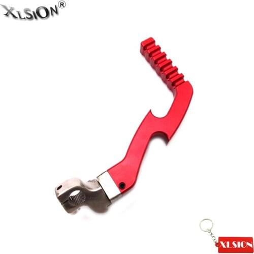XLSION Aftermarket CNC Red Kick Start Starter Lever For 50cc 70cc 90cc 110cc 125cc Thumpstar SSR Pit Dirt Bike