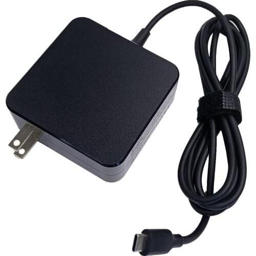 US PLUG Laptop Charger Power Supply for Lenovo ThinkPad 65 Watt 20V 3.25A Type-C AC Adapter ADLX65YDC2A