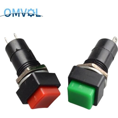1pcs Momentary & self-lock Push Button Switch 12mm