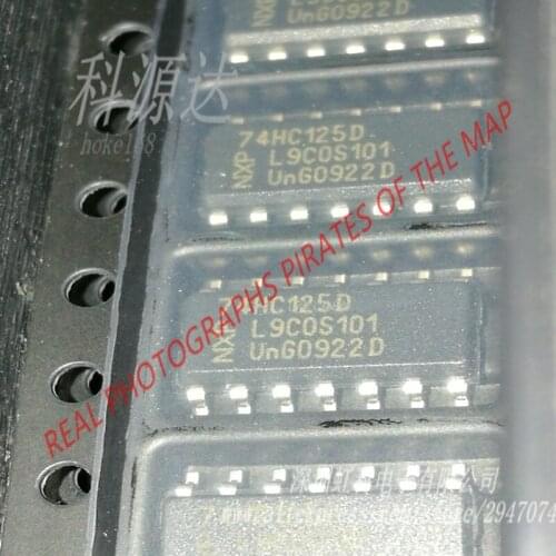 10pcs/lot 74HC125D SOP14 74HC125 In Stock
