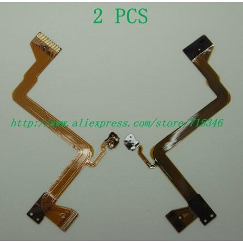 2PCS/ NEW LCD Flex Cable For Panasonic SDR-S26 SDR-H80 SDR-H90 S26 H80 H90 Video Camera Repair Part