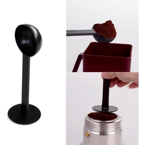 2 In 1 Dual-purpose 10g Standard Coffee Mesure Spoon Coffee Bean Powder Cafe Measuring Tamping Scoop Cocina Coffee Accessories