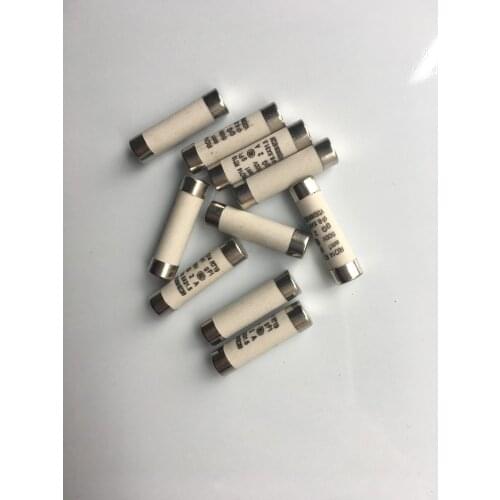 60 Pcs Ceramic Fuses 2A 500V 8.5mm x 31.5mm