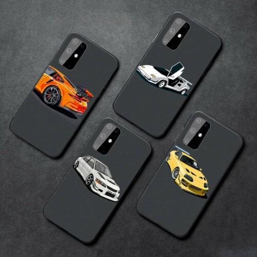 Sports Cars Male Men Phone Case For Samsung A32 A51 A52 A71 A50 A12 A21S S10 S20 S21 Plus Fe Ultra