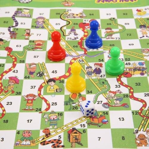 Parent-child game non-woven carpet chess snake&ladders enjoy family fun