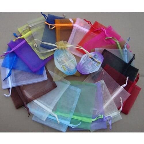 Colorful Organza bag small candy bags