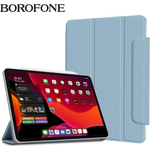 Borofone Magnetic Protective Case Fundas For iPad Air 4 10.9 inch 2020 Folding Smart Cover For iPad Pro 11/12.9 inch 2020 2021
