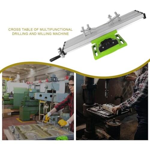 Multi-function Milling Machine Bench Drill Vise Fixture Worktable Vise X Worktable Y Axis Adjust Coordination Table Machine Tool