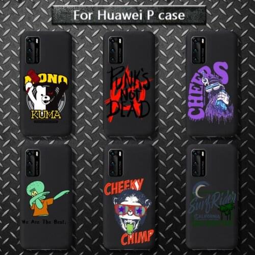 Fashion trend art cartoon Phone Case for huawei P40 pro lite P8 P9 P10 P20 P30 psmart 2019 2017 2018