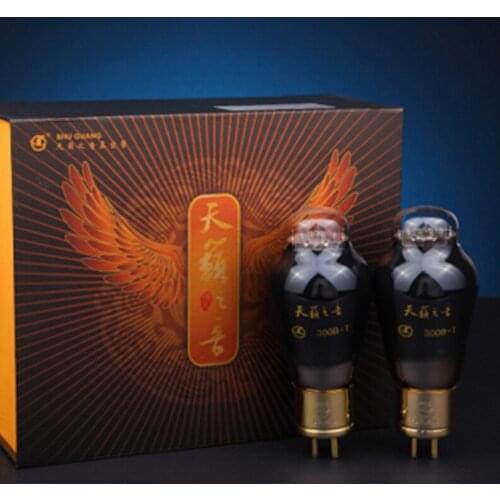 New 2pcs Shuguang Natural Sound 300B-T（300-98,300Bg,WE300B）Matched Pair Audio Vacuum Tube for tube amplifier brand new