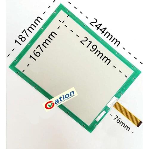 New N010-0550-T627 10.4" 7 line TOUCH SCREEN glass