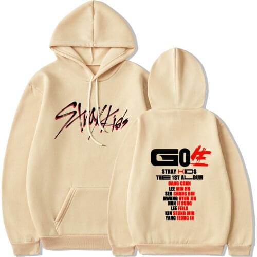 Staykids Album Go Track List All Member Name Printing Hoodies Kpop Fashion Unisex Pullover Sweatshirt Korean Oversized Hoodie