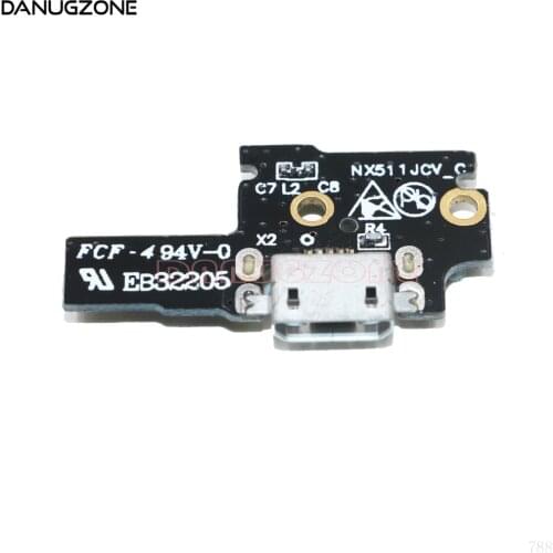 USB Charging Port Dock Jack Plug Socket Connector Charge Board Flex Cable For ZTE Nubia Z9 mini NX511j Z9Mini