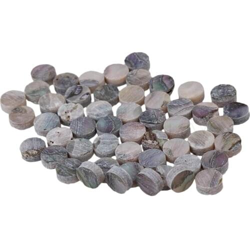Yibuy 100 PCS 5mmx2mm Abalone Inlay Material Guitar Fingerboard Dots for Guitar
