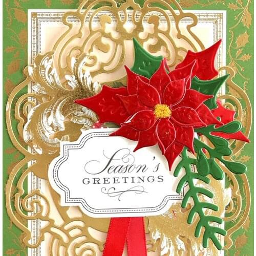 1 Set Cute Snowflake Flowers Carbon Steel Embossing Cutting Dies Stencils Templates Mould for DIY Crafts Christmas Xmas Decor