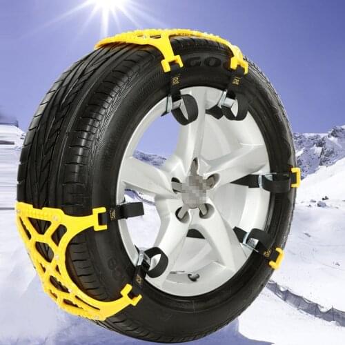 1pcs Trucks Snow Chains For Wheels Car Universal Winter Mud Tires Protection Chain Automobiles Roadway Safety Accessories Supply