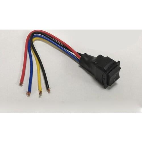 10A permanent magnet DC motor positive and negative switch DC12V/24V gear reduction Ma Xiaoda positive and negative switch